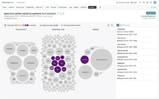 New Relic Explorer
